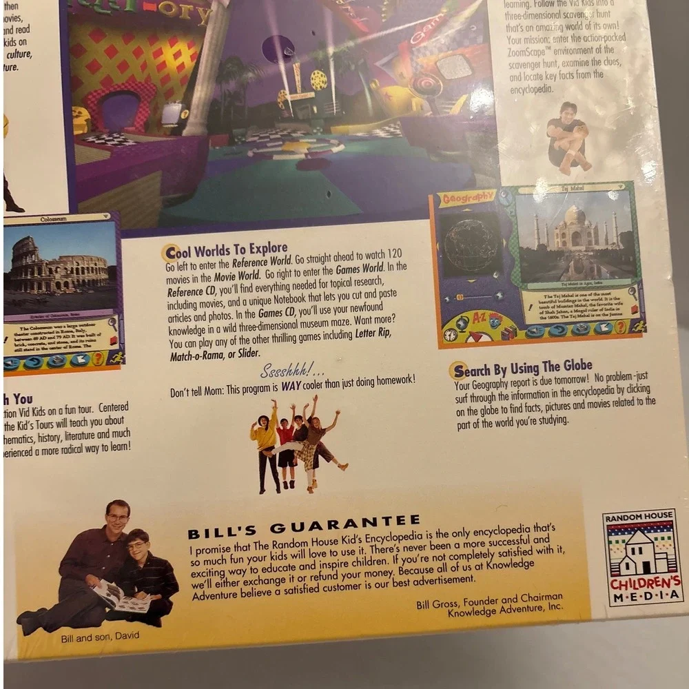 The Random House Kid's Encyclopedia 2 CD-ROM Disc Knowledge Adventure‎ Jumpstart